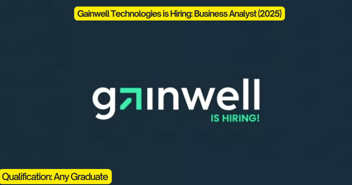 Gainwell Technologies is Hiring: Business Analyst (2025)
